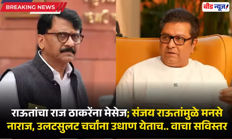 Sanjay Raut Raj Thackeray